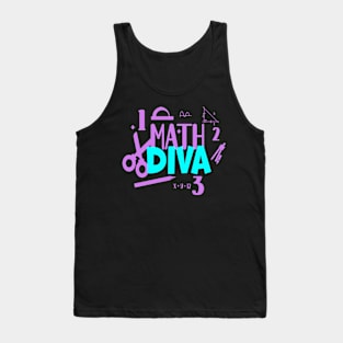 Math Diva Tank Top